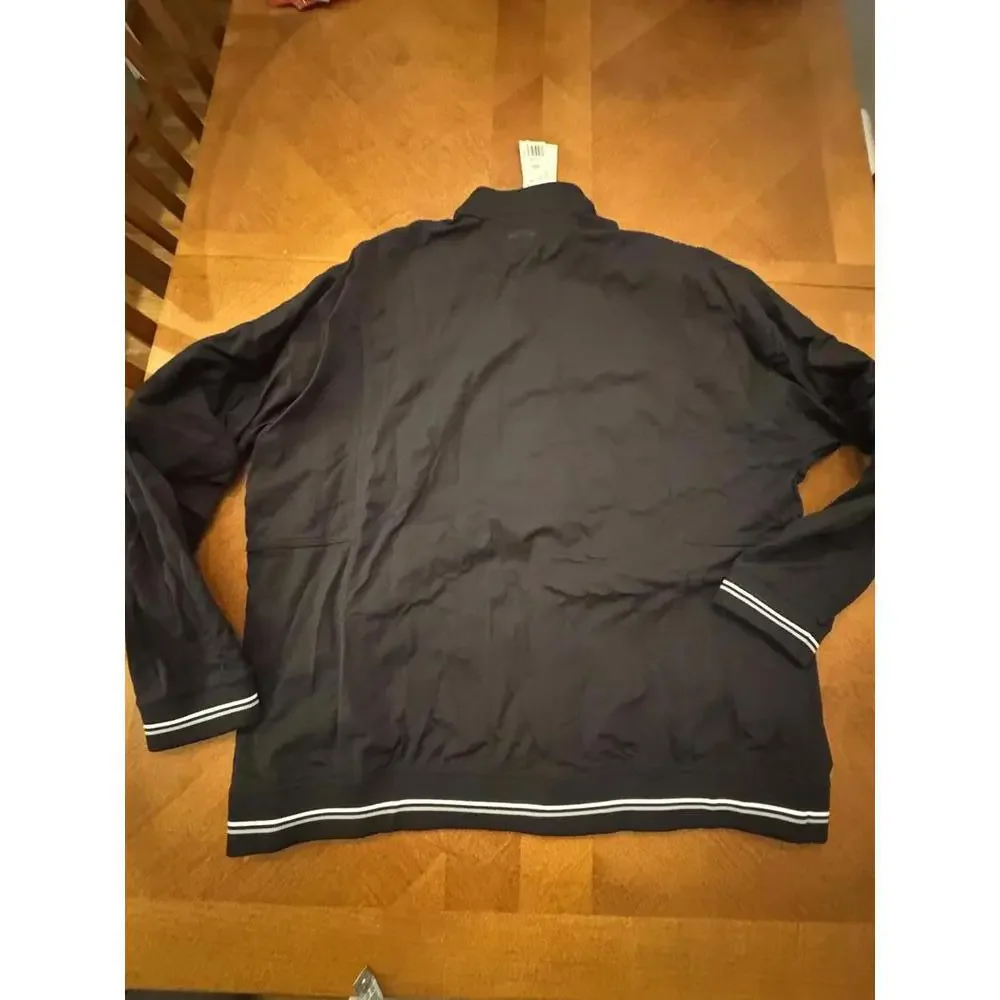 Adidas The Dunes Black Windbreaker Jacket 2XL - Picture 2 of 7